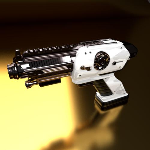 Futuristic Pistol preview image